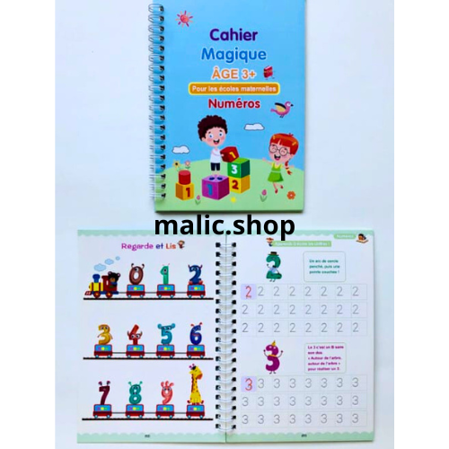 ÉcriPro™ Pack de 4 Cahiers magiques d'apprentissage