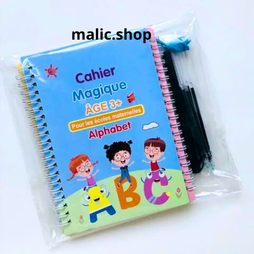 ÉcriPro™  Pack de 4 Cahiers magiques d'apprentissage