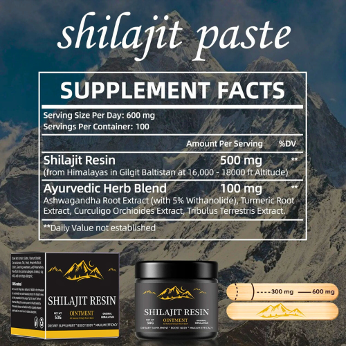 Résine de Shilajit