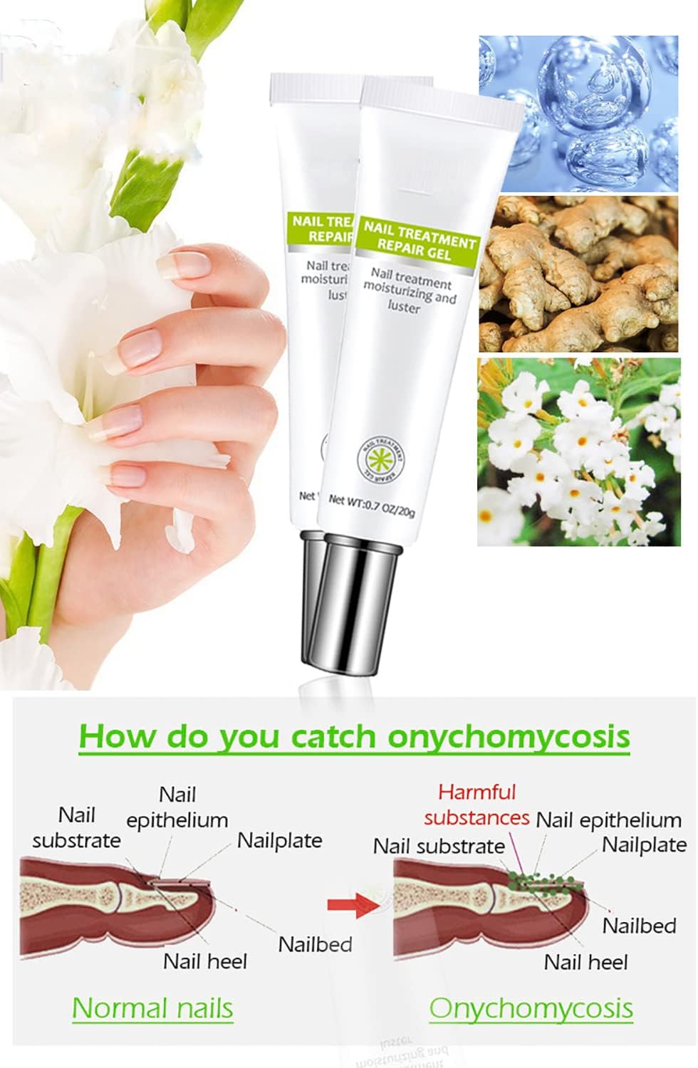 Efero-Crème réparatrice pour ongles