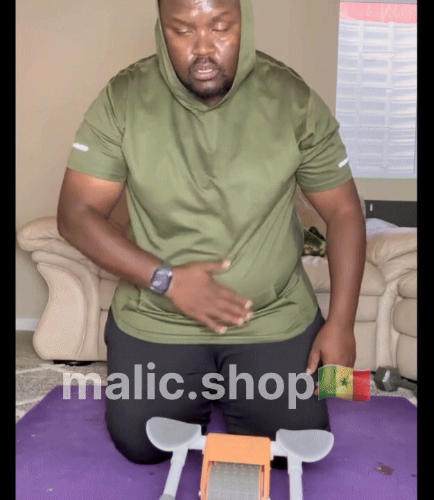 ReboundFit - Roulette abdominale à rebond automatique